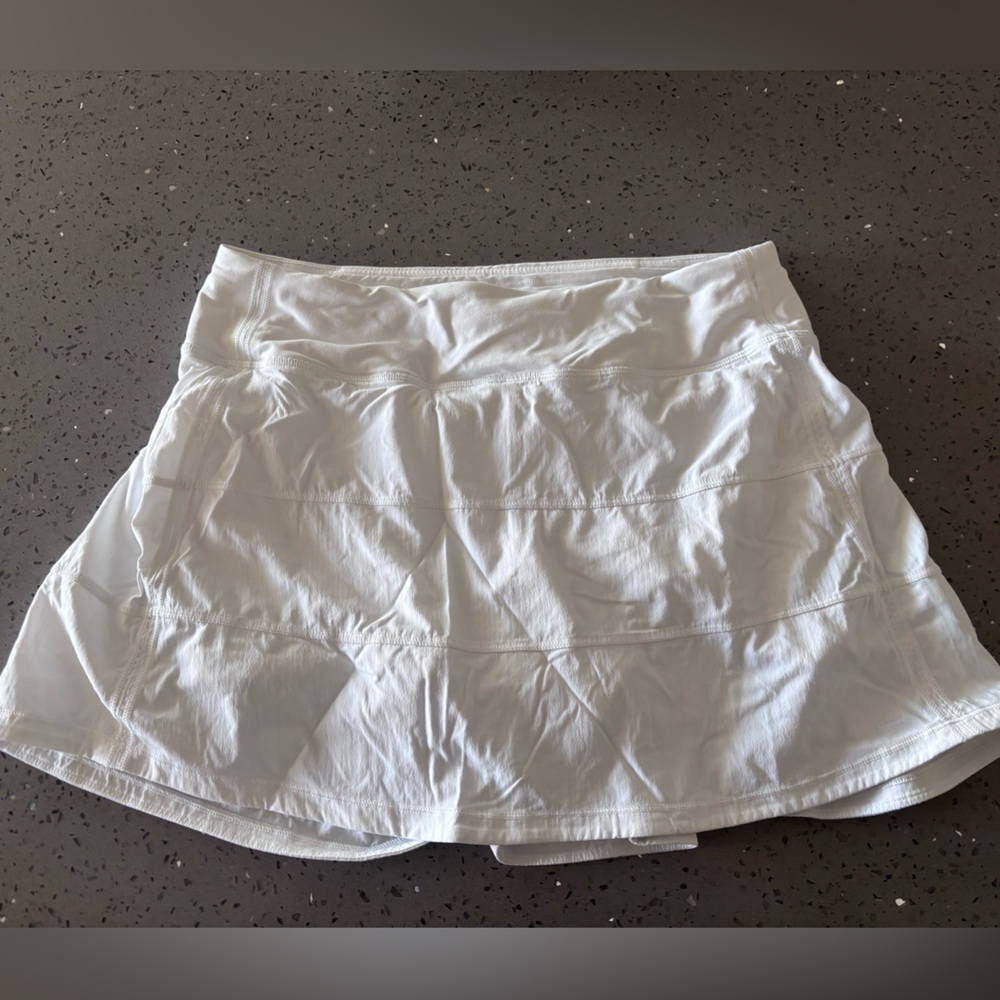 Lululemon Athletica pace rival mid rise skirt LONG